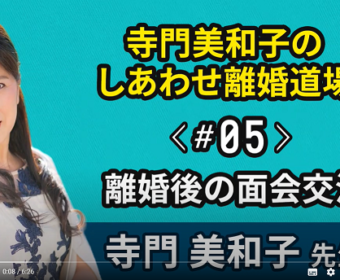 【YouTube】お金の学校　 #5 離婚後の面会交流